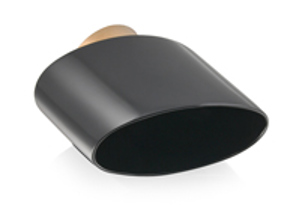 Sortie d'échappement édition noire. Porsche 993 Turbo - 99311198104, 99311198204