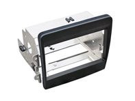 Plaque Fascia Double Din (Noire). Porsche 981 Boxster 2012>> - CT23PO05