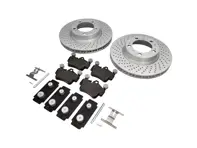 Pack de plaquettes et disques de frein AVANT. Porsche 997 C2 Textar - 99635140501, 99635140601, 99761275601, 99761275901, 99635108802, 95535296000, 99735193907