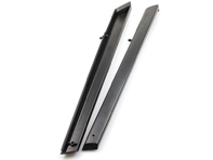 Paar bovenstrips binnendeur onafgewerkt. Porsche 911 1975-86 - 911555083477AE, 911555084487AE, 911.555.083.47, 91155508347, 911.555.084.48, 91155508448 - DAB11.2.120, DAB112120