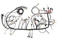 Kabelbaum Haupt (Kofferraumkabelbaum). Porsche 930 Turbo 1986 LHD (Linkslenker) - 93061200202 - 930.612.002.02