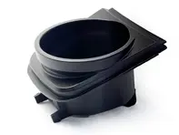 Soporte para vasos/bebidas en la consola central, perfil bajo. Porsche 991 / 981, 718 Boxster y Caimán