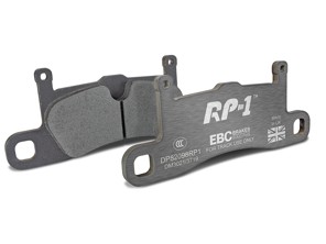 Pastillas de freno EBC RP-1 Racing traseras Porsche 991 / 991.2 - 99135293902, 99135293904 - DP82098RP1
