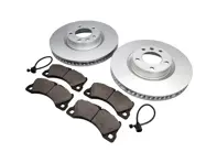 Bremsbeläge und Bremsscheibenpaket vorn. Porsche Cayenne 958 - 95835140301, 95835140401, PAA698151, 95835193900, 95861236500, PAA698151BRE, 97035195901, PAF004571