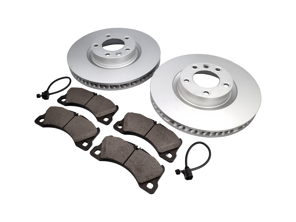 Pack plaquettes et disques de frein avant. Porsche Cayenne 958 - 95835140301, 95835140401, PAA698151, 95835193900, 95861236500, PAA698151BRE, 97035195901, PAF004571