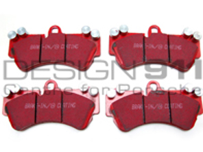 EBC RED Brake Pads 'Road'. Porsche Cayenne 3.2L 2004>> (front) - DP31521C
