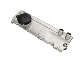 Luft-/Ölabscheider Silberne Abdeckung, Zyl. 5-8 Porsche 957 Cayenne Turbo - 94810723652, 94810723552