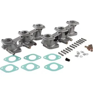 Jeu de collecteurs d'admission d'induction PMO pour carburateurs de 40 mm. Porsche 911 / 911T / 911E / 911S - PM-O901-0, PM-O902-0