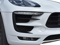 Ensemble de calandre extérieure en acier inoxydable pour pare-chocs avant ZunSport. Porsche 95B Macan GTS - ZPR87314, ZPR87314