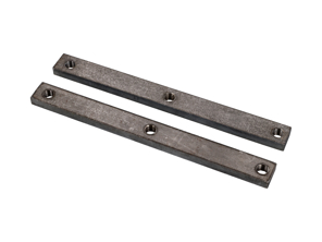 Set di staffe per paraurti ANTERIORE con piastra filettata. Porsche 356 / 356A - 64450513100