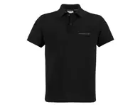 Porsche Herren Poloshirt, Schwarz