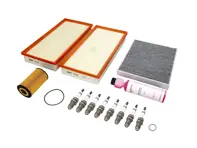 Service maintenance kit for Porsche Cayenne 955 S 4.5L V8  Oil, Air Filters,  Spark plugs, + More - 95511013100, 95581963100, 99610722560, 99917020791, 90012310630, 00004400204