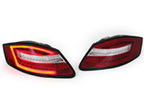 Sequential LED upgrade indicator units rear. Porsche RHD 987 Boxster / 987C Cayman - 98763144450