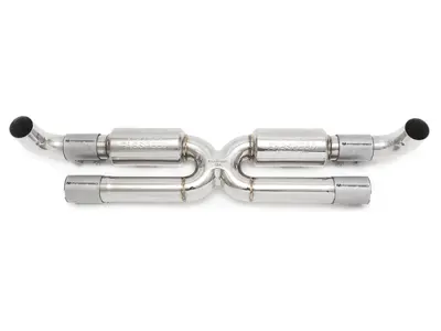 X-Pipe de dérivation du silencieux central d'échappement. Porsche Porsche 991.2 Carrera 2016>>