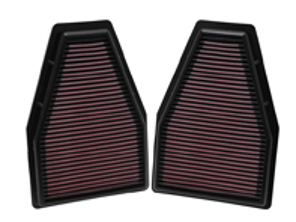 K&N Air Filter (PAIR) for Porsche 991 - 33-2484, 332484