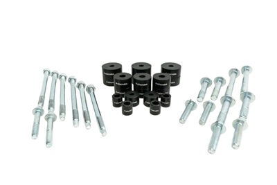 Subframe drop kit. Porsche 996 - 99633105502, 99333105602, 90019707001, 99634108114, 99634108112 - EWOR996SDK