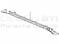 Plastic Under Sill. Porsche 993 Carrera C2S / C4S / 993 Turbo - 9935591250001C, 9935591260001C, 9935591250301C, 9935591260301C