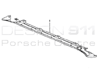 Plastic Under Sill. Porsche 993 Carrera C2S / C4S / 993 Turbo - 9935591250001C, 9935591260001C, 9935591250301C, 9935591260301C