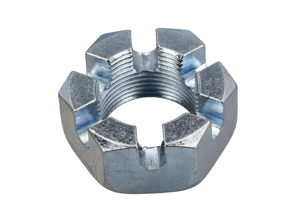 Tuerca almenada M10x1. Porsche 356 - 90007900302, 90007900303