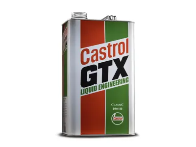 Olio motore Castrol classic 10W/40 GTX 5ltr - 10W-40, 10W/40, 10W 40