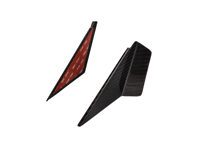 Fabspeed 碳纤维防风减震套件。保时捷 991 / 991.2 / 992 / 981 和 718 - 992837308A, 992837307A, 992837308AOK1, 992837307AOK1, 992837308B, 992837307B, 992837308BOG3, 992837307BOG3