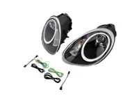 Proyector de faros XENÓN + LUZ AURORA. Porsche 987 05-08 LENTE NEGRA LHD - 987631012
