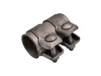 Auspuffhülse im Titankatalysator zum U-Bogen. Porsche Boxster 986 - 99611111001, 9611111000, 1621400500 - URO-011268