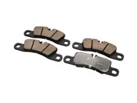 DesignTek Bremsbeläge für die Hinterachse, passend für Carbon-Keramik-Bremsscheiben. Porsche 982 / 991 / 955 / 957 / 958 / 9YA - 9GT698451R - CBL99068