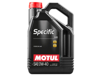 MOTUL SPECIFIC A40 0W-40 全合成发动机油 - 5 升瓶装 - 0W/40, 0W-40 - 112075