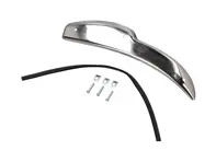 Rear bumper end cap. Porsche 911 1965-69 SWB CARS - 90150525120, 90150525220 - BMP11.3.102, BMP11.3.103, BMP113102, BMP113103, 02252505109, 02152505109
