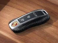 Llave de conductor cuadrada textil. Porsche 992 / Taycan / Cayena / Panamera - 971044931TO2