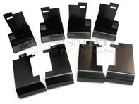 Engine tinware baffle kit 8 Parts. Porsche 930 3.3L Turbo - 93010602301, 93010622201, 93010622101