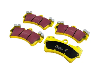 Pastillas de freno delanteras EBC AMARILLAS 'Fast Road'. Porsche 955 Cayenne / 957 Cayenne - 95535193910, 95535193911, 95535193912, 95535193913, 95535193914, 95535193915, 95535193916 - DP41473R