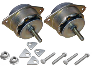 Engine mounts, SET OF 2. Porsche 964 C2 1989-1993 - 96437504900, 96437505000