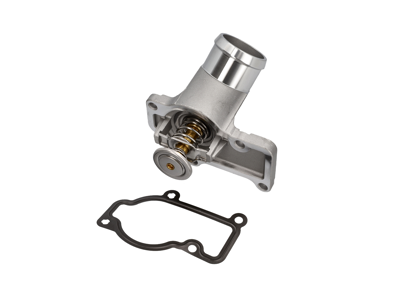 Termostato acqua con inserto - 160F / 71°C bassa temperatura. Porsche 986 Boxster / 996 / 987 Boxster / 997 - 99610612153, 99610612155, 99610601359, 99610601361, 99610601360