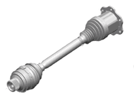 Eje de accionamiento. Porsche Macan Turbo - 95B407271E, 95B407271C, 95B407271G, 95B407271J, 95B407271L