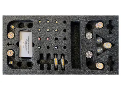 LED Bulb Upgrade Set. Porsche 356B T5 6v - 90063100990, 90063100390, 90063100790, 90063100590 - 356ELE003