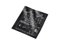 Pegatina de presión de neumáticos. Porsche 991.1 Carrera 2/2S 2012-16 - 99170128623