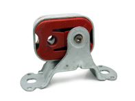 Support bracket for exhaust rear muffler. Porsche Cayenne MKI / MKII - 95511122750