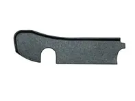 前保险杠中间层密封件。保时捷 911 - 91150332500, 91150332600, 911.503.325.00, 911.503.326.00 - 1680350100, 1680350200