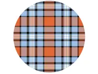 SOLM (Racing) polyviscose tartan fabric, inspiration: Le Mans, Ford GT, Porsche 917, Steve McQueen