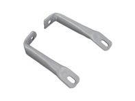 Bumper support tube rear. Porsche 356 / 356A USA cars - 64450526100, 64450526200 - 644-505-261-262