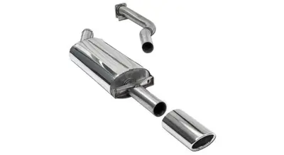 Silencioso trasero sport para Porsche 944 turbo CARGRAPHIC N-GT - 95111108301, 95111104100
