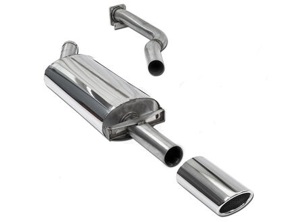 Silencioso trasero sport para Porsche 944 turbo CARGRAPHIC N-GT - 95111108301, 95111104100