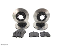 适用于保时捷 991 GT3 Cup / Cayman GT4 Clubsport 的 PFC 替换刹车盘和刹车片套件 - 380.32.0054.451, 380.32.0054.461, 380.30.0047.451, 380.30.0047.461, 7968, 7969, 7968.11.28.44, 7969.11.26.44