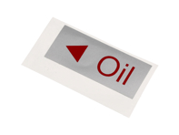 Oil filler flap decal. Porsche 911 - 91170110700 - 1601504000