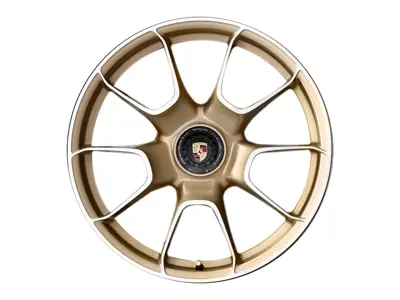 Center lock Turbo S Exclusive Design cerchio posteriore in lega con finitura Black 21" 12J ET70 - 992601025AFOP9