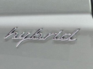 'HYBRID' - Chrom-Türemblem für Porsche 970 Panamera - 97055926500