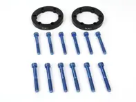Wielafstandhouders 10mm vooras afstandhouder kit. Porsche 996/997 Turbo - bbi.996.501.0003