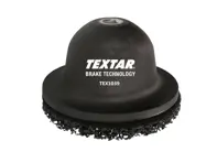 Cabezal de amoladora para limpieza de cubos de rueda. Textar